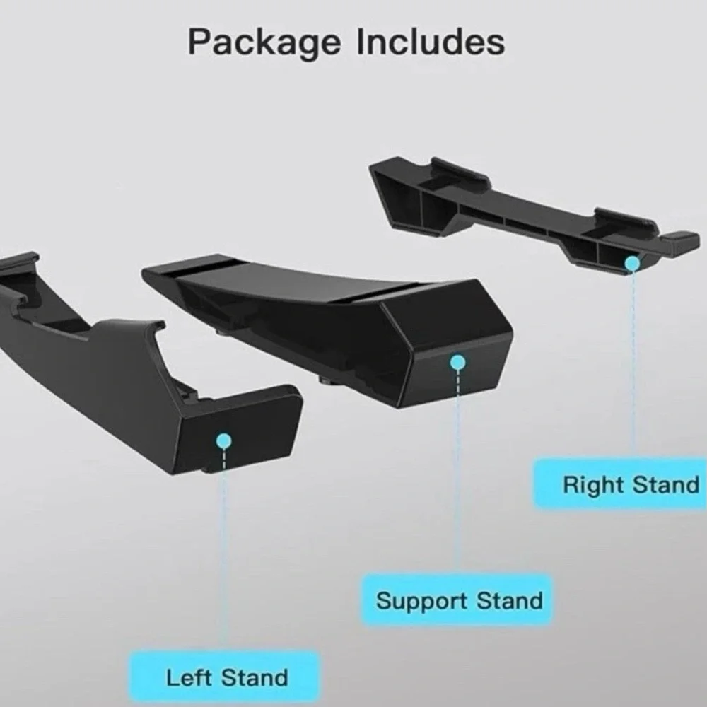 Black Stands for PS5 for Disc & Digital